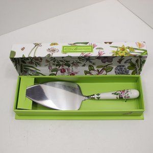Botanic Garden Cake Holder with Porcelain Handle